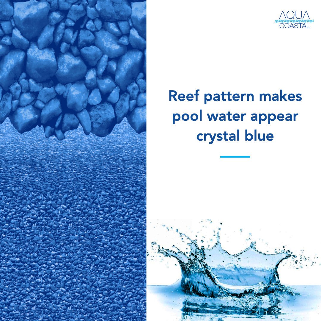 15' Round Reef, Unibead Above Ground Liner, 54" Wall - interpools