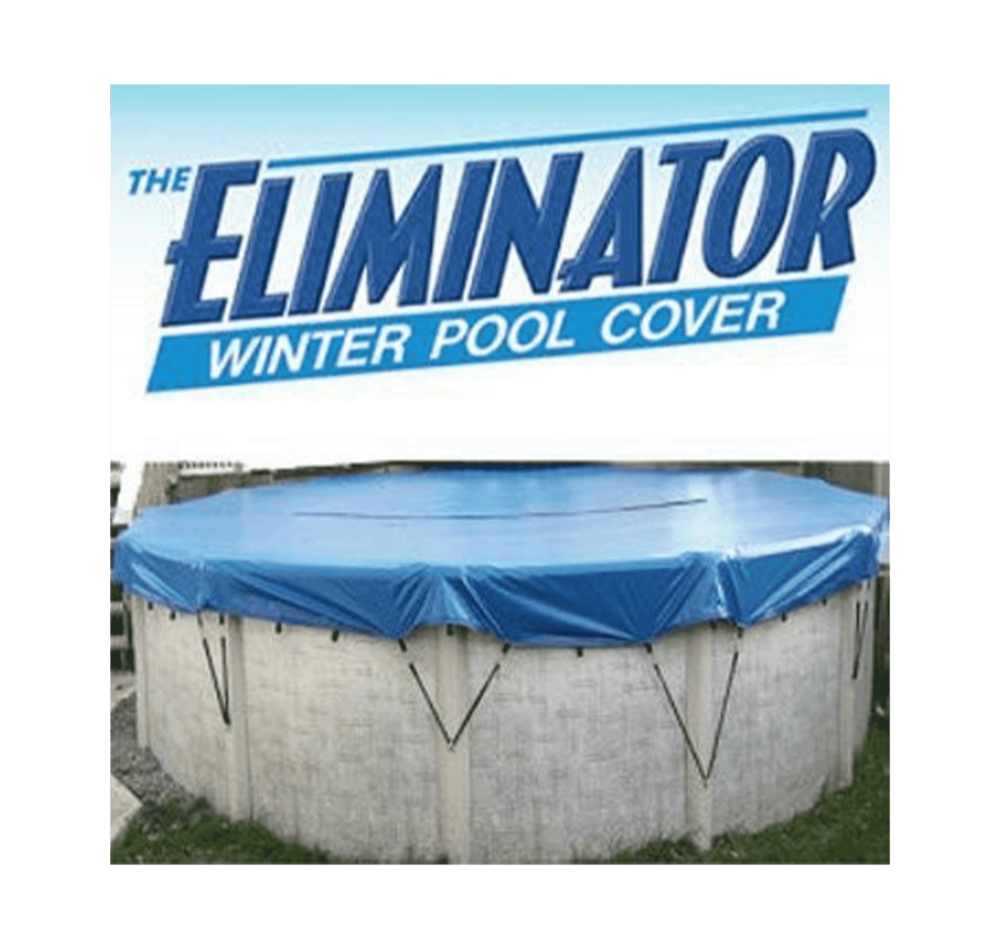 18' Round Eliminator Winter Pool Cover - interpools