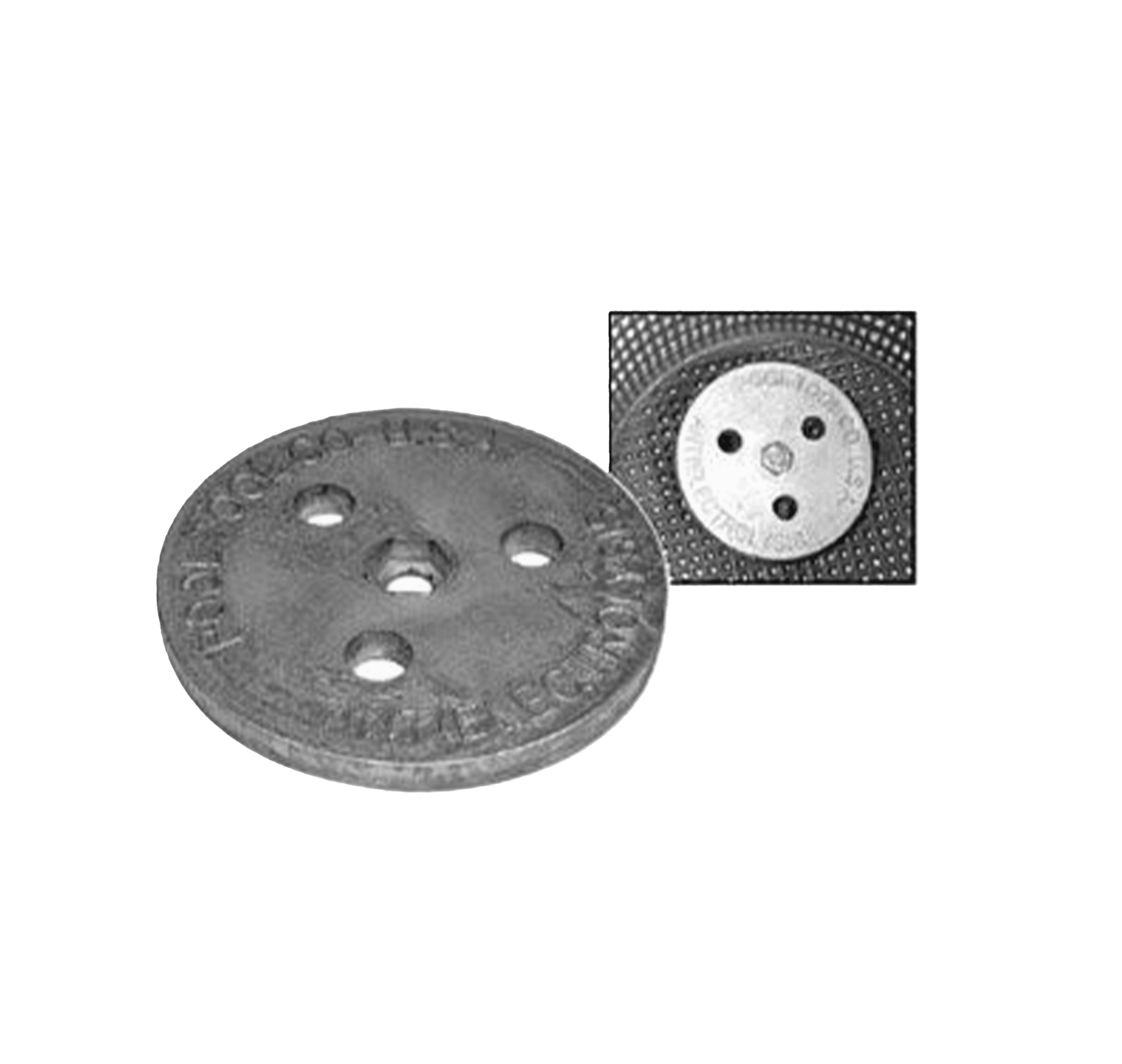 Anti - electrolysis Zinc Anode Weight for Salt Water Pools - interpools