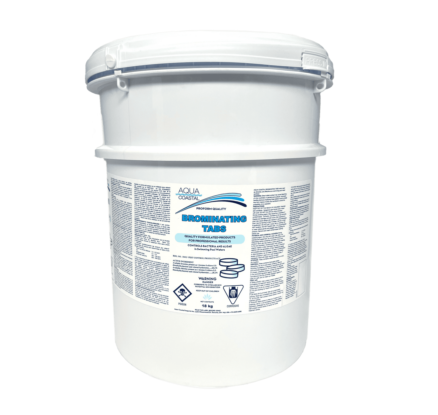Bromine Tablets 18 KG - interpools