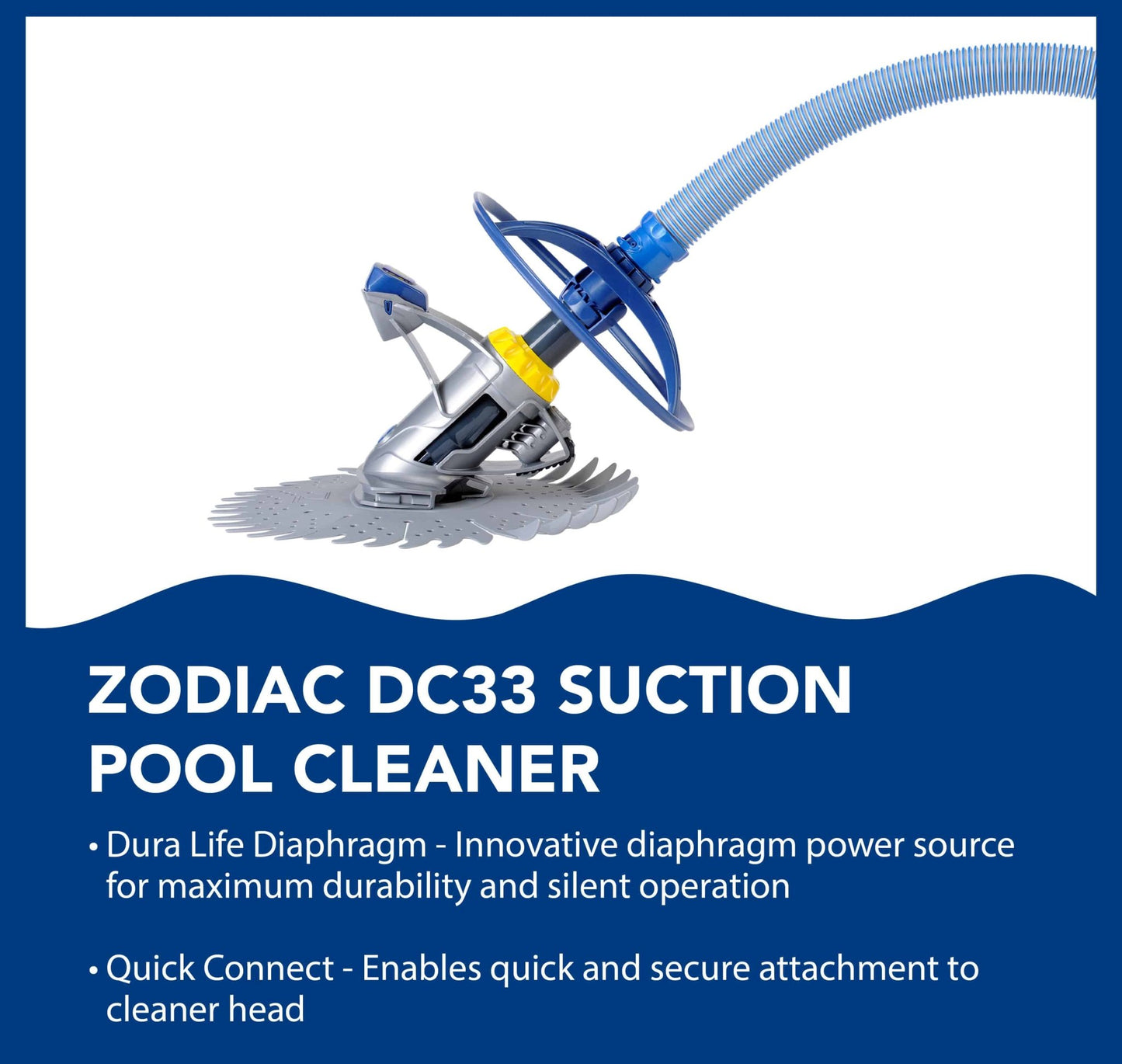 Cleaner, Zodiac, DC33, Pool Vacuum - interpools