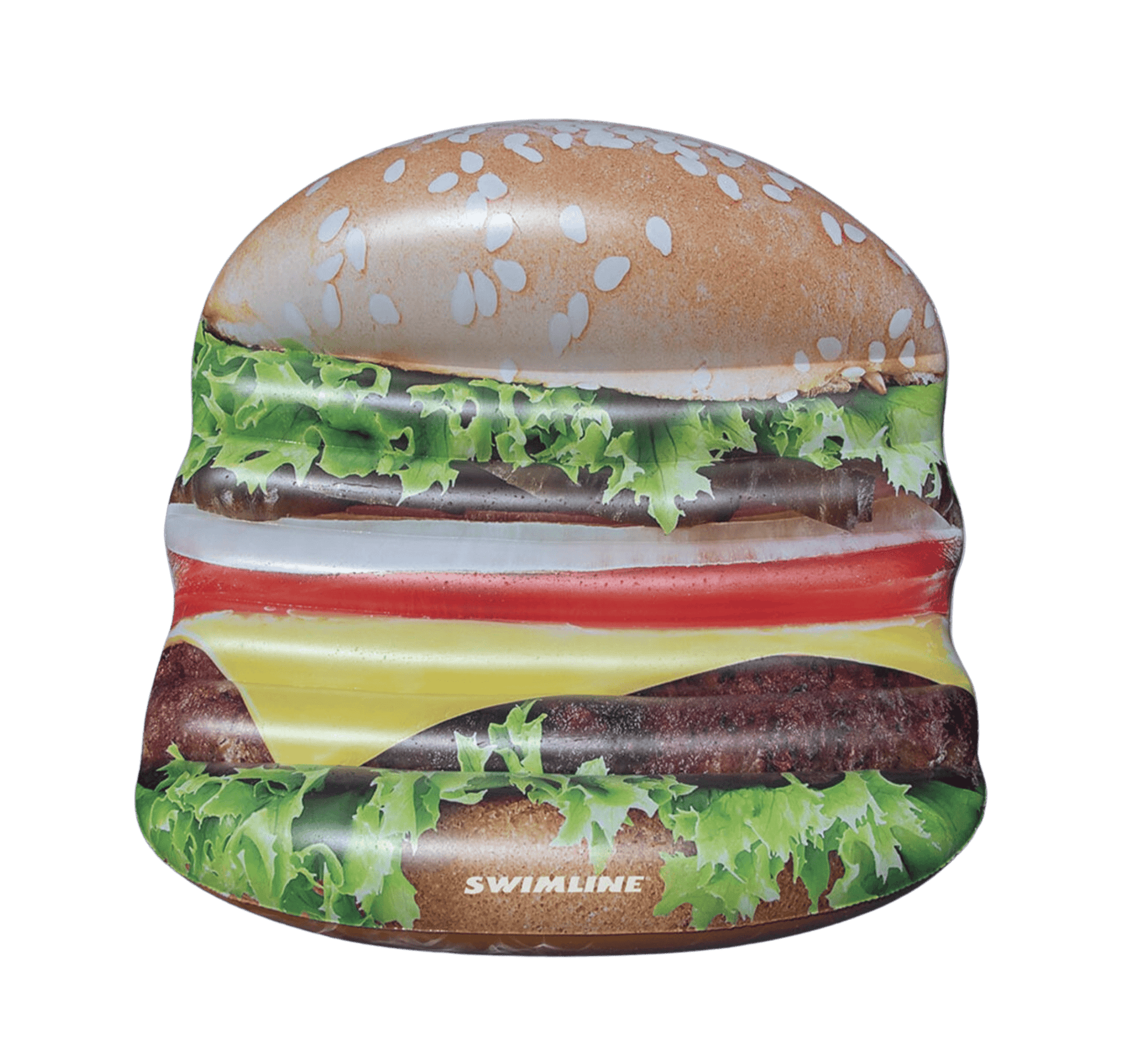 Deluxe Cheese burger Island Float - interpools