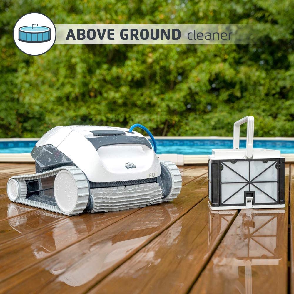 Dolphin E10 Robotic Pool Cleaner - interpools