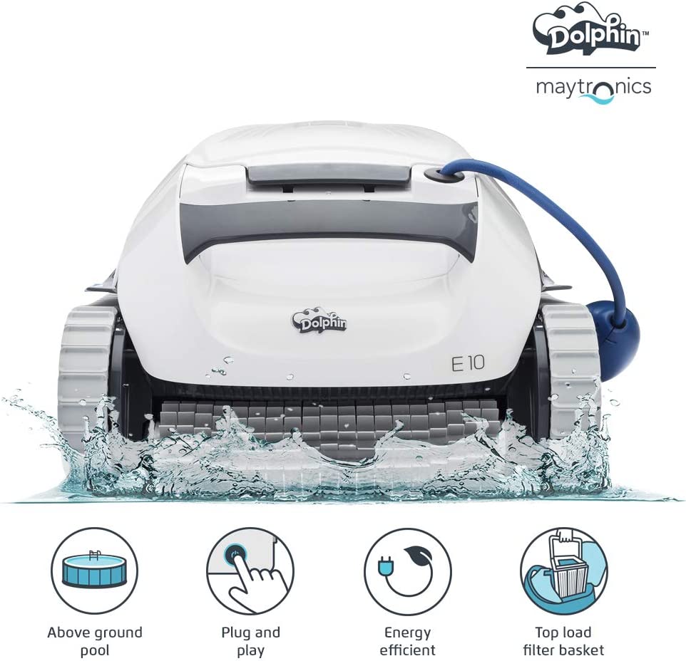 Dolphin E10 Robotic Pool Cleaner - interpools