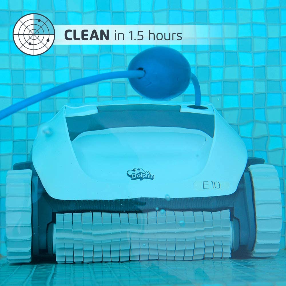 Dolphin E10 Robotic Pool Cleaner - interpools