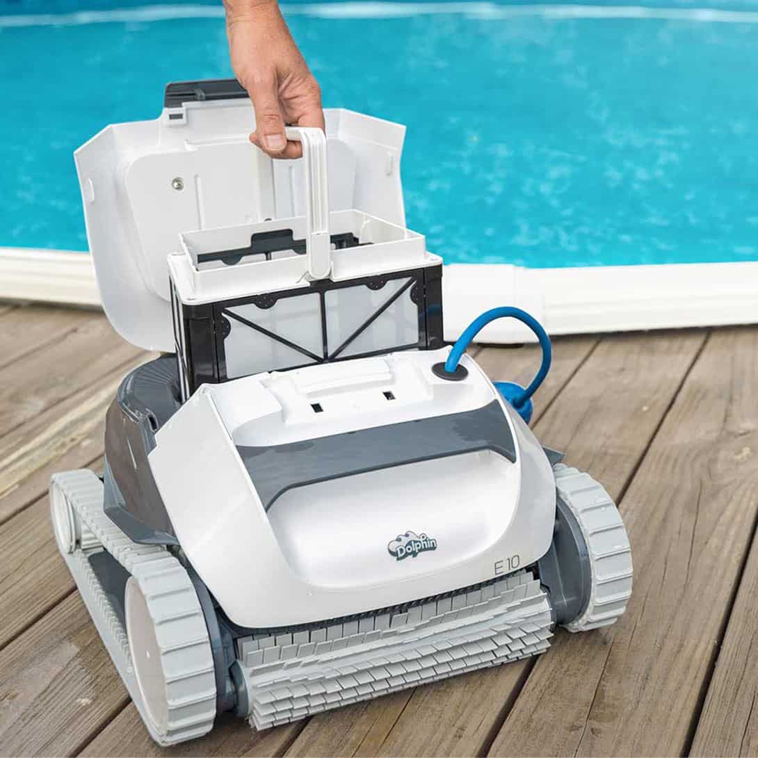Dolphin E10 Robotic Pool Cleaner - interpools
