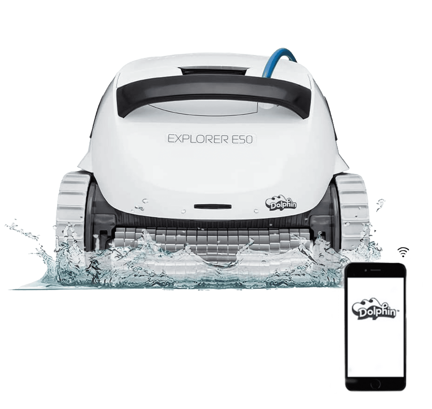 Dolphin E50 Robotic Pool Cleaner - interpools