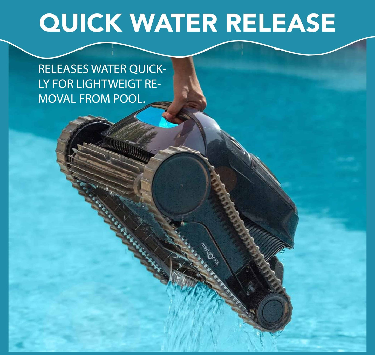 Dolphin Liberty 200 Cordless Robotic Pool Cleaner - interpools