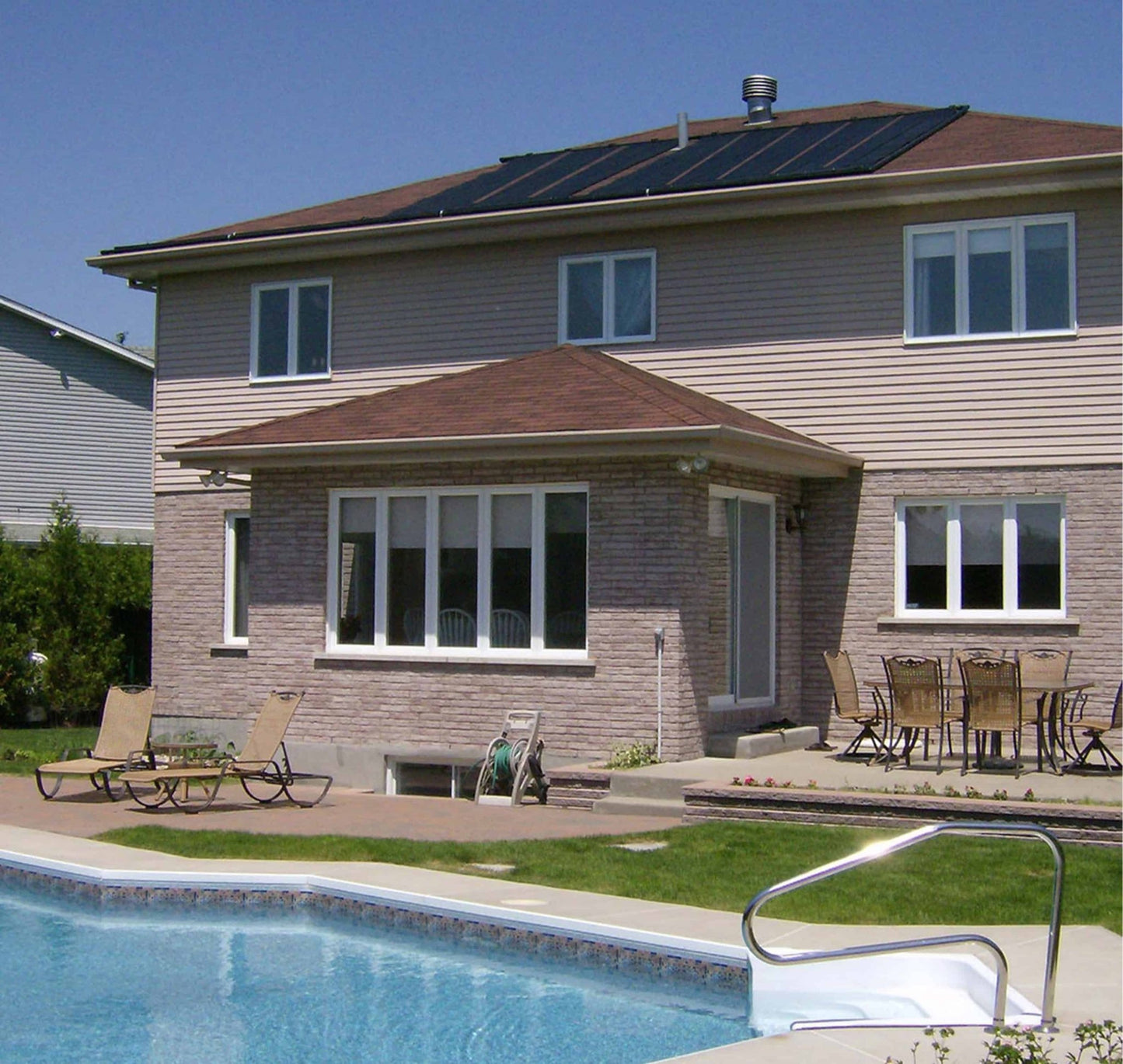 ecoSAVER Solar Panel Kit, Two Panels (10' x 30") - interpools