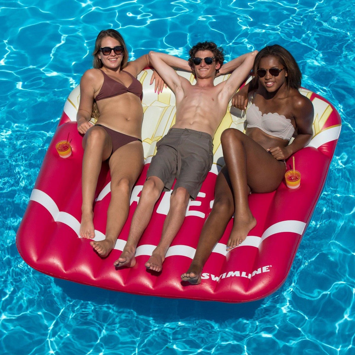 French Fries Float - interpools