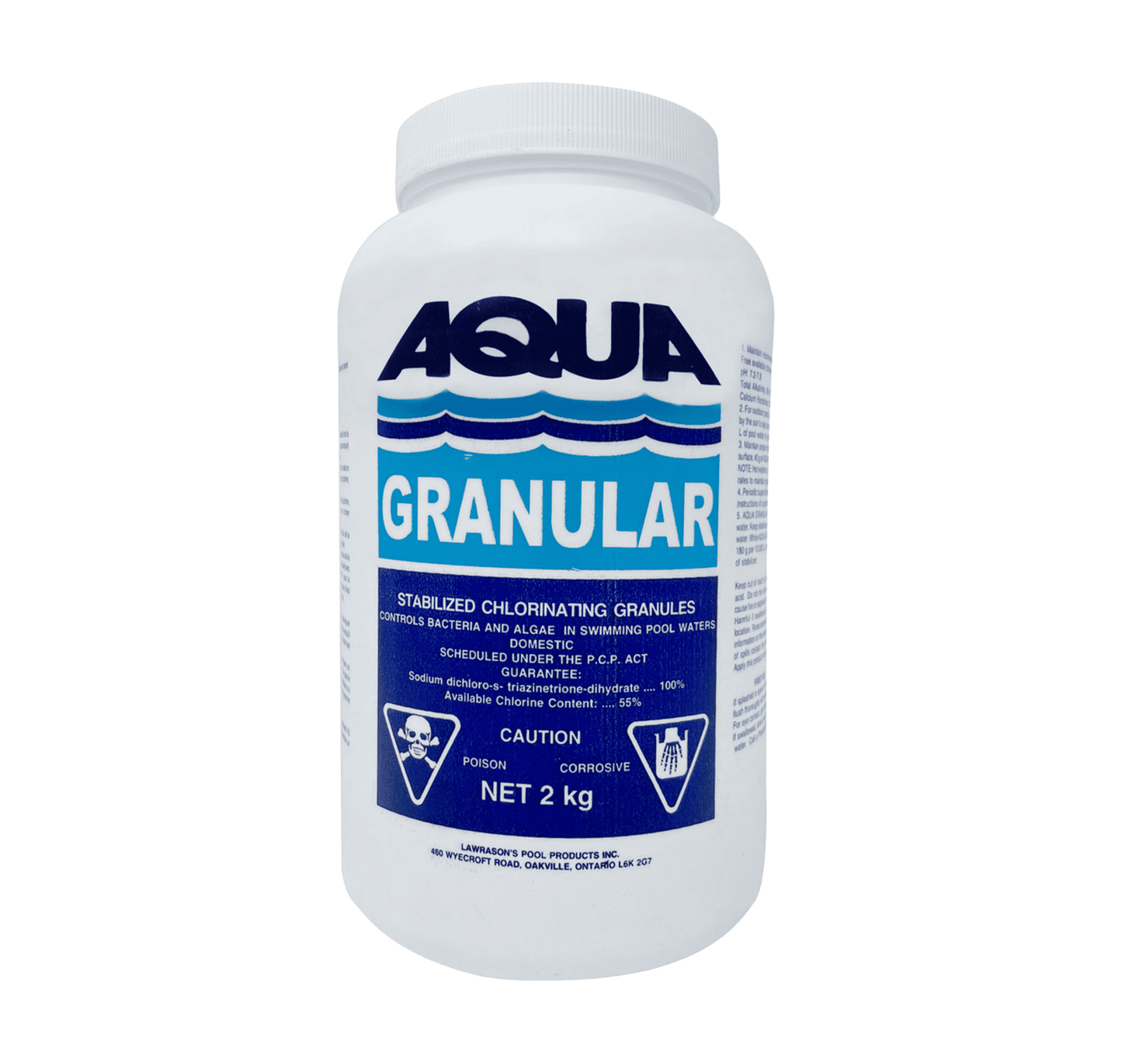 Granular Stabilized Chlorine 2KG - interpools
