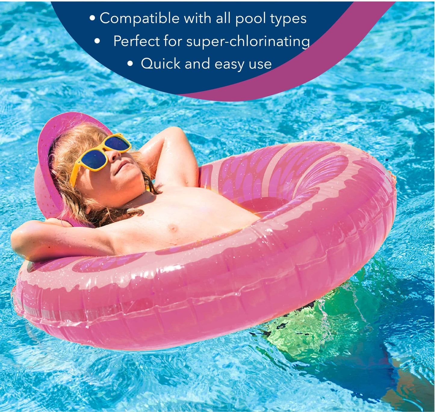 Granulated Chlorine Super Shock (450g) - interpools