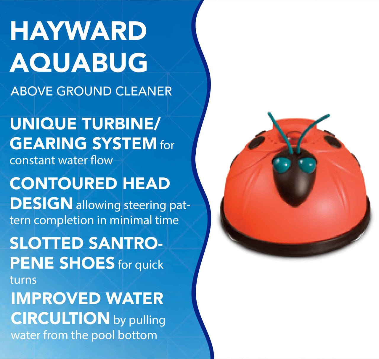 Hayward AquaBug Above Ground Cleaner - interpools