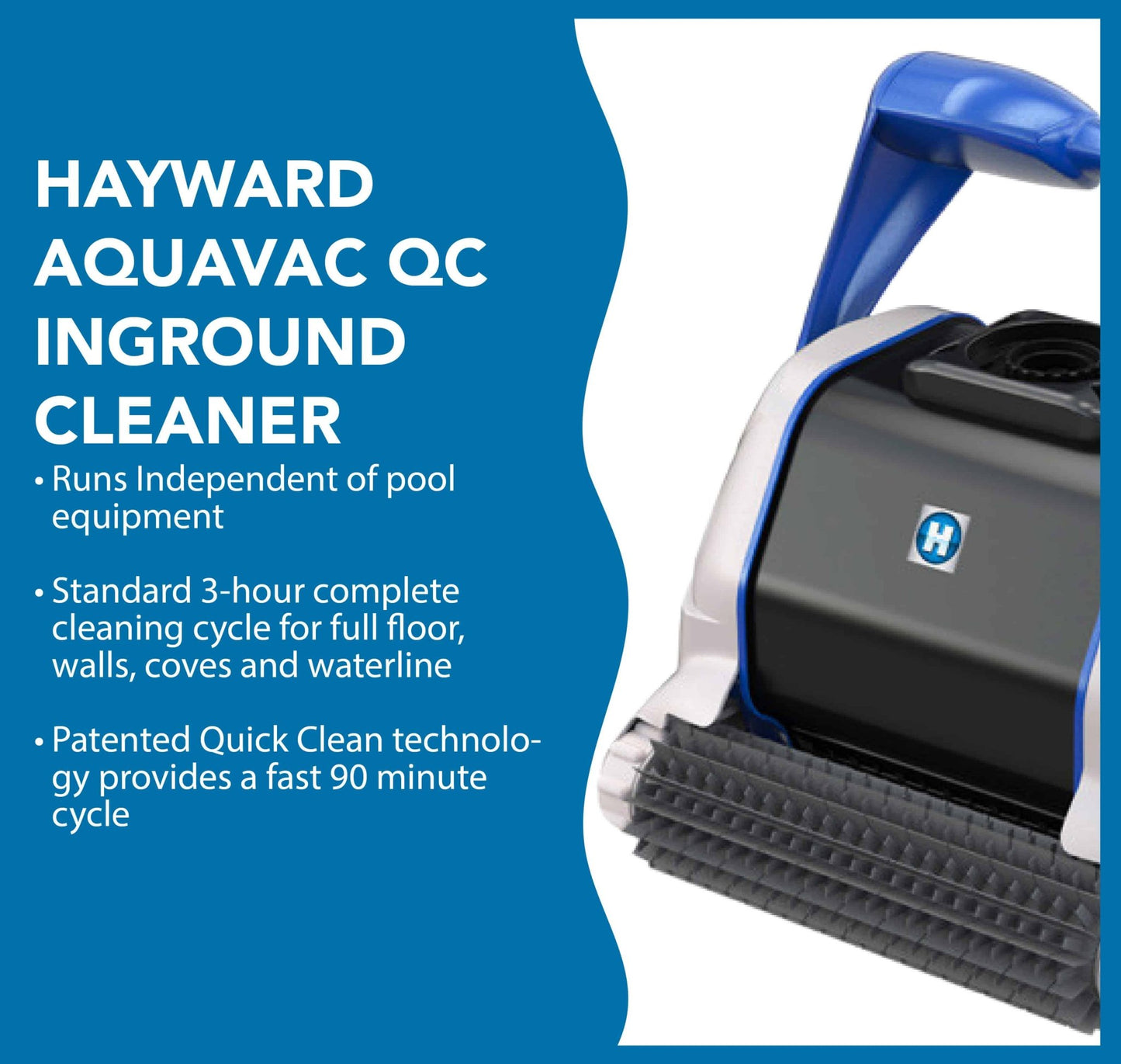 Hayward AquaVac QC In - Ground Pool Cleaner - interpools