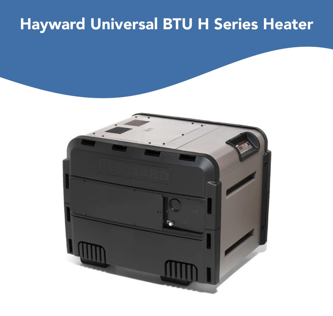Hayward Universal 200,000 BTU H Series Low NOx Natural Gas Swimming Pool Heater - interpools