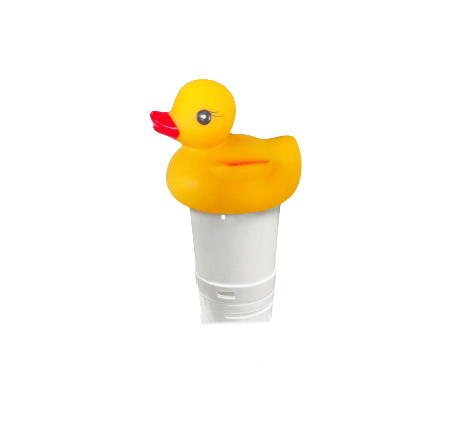 Large Duck Floating Chlorine Dispenser, for 3" Pucks - interpools