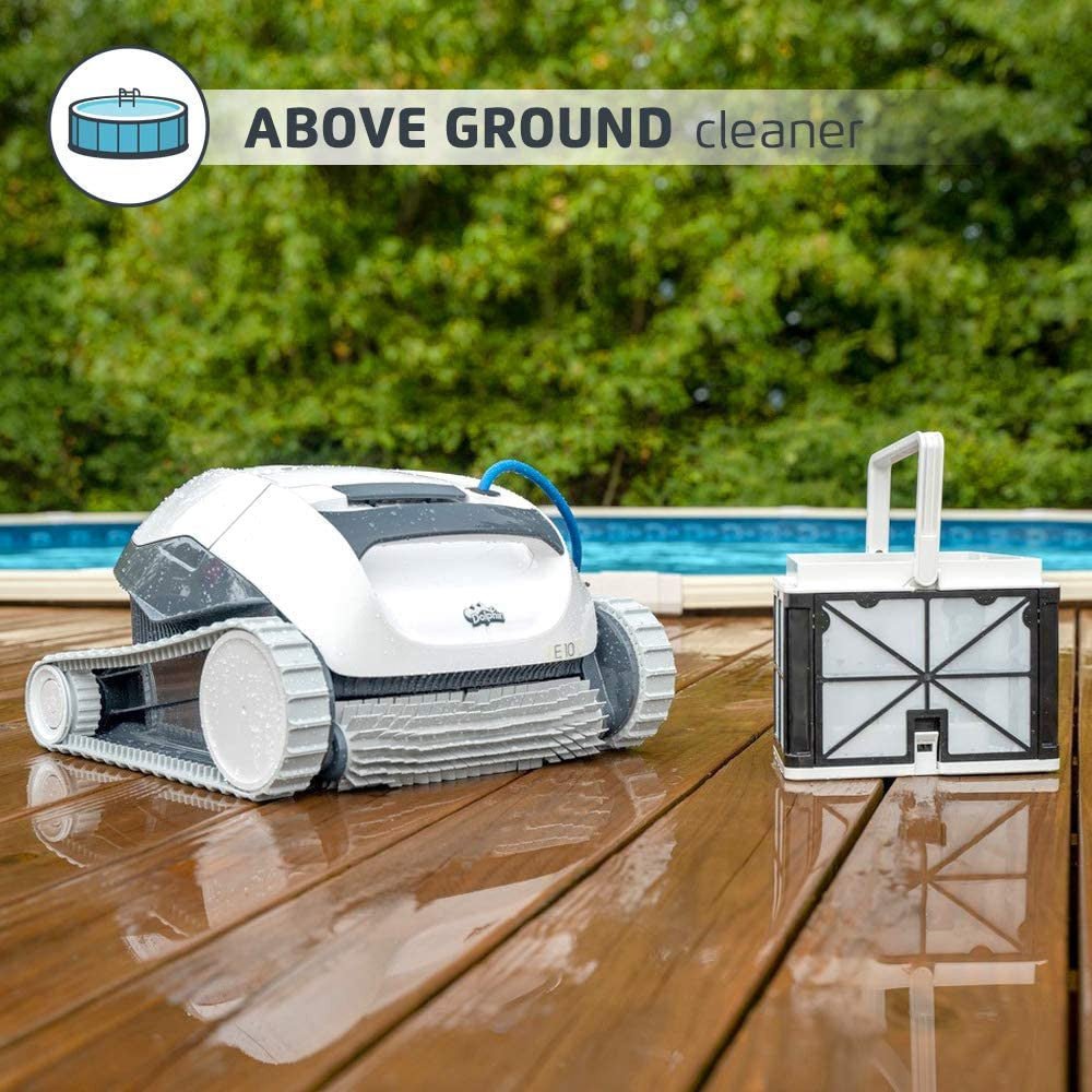OPEN BOX DOLPHIN E10 ROBOTIC POOL CLEANER - interpools