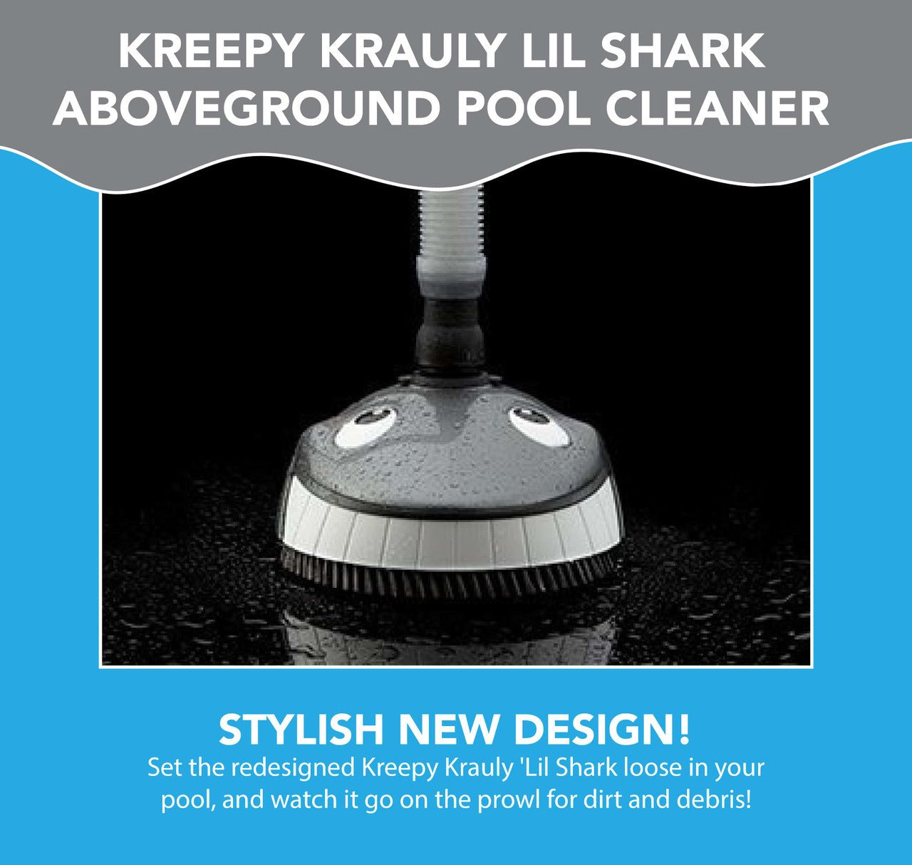 Pentair Kreepy Krauly 'Lil Shark Aboveground Pool Cleaner - interpools