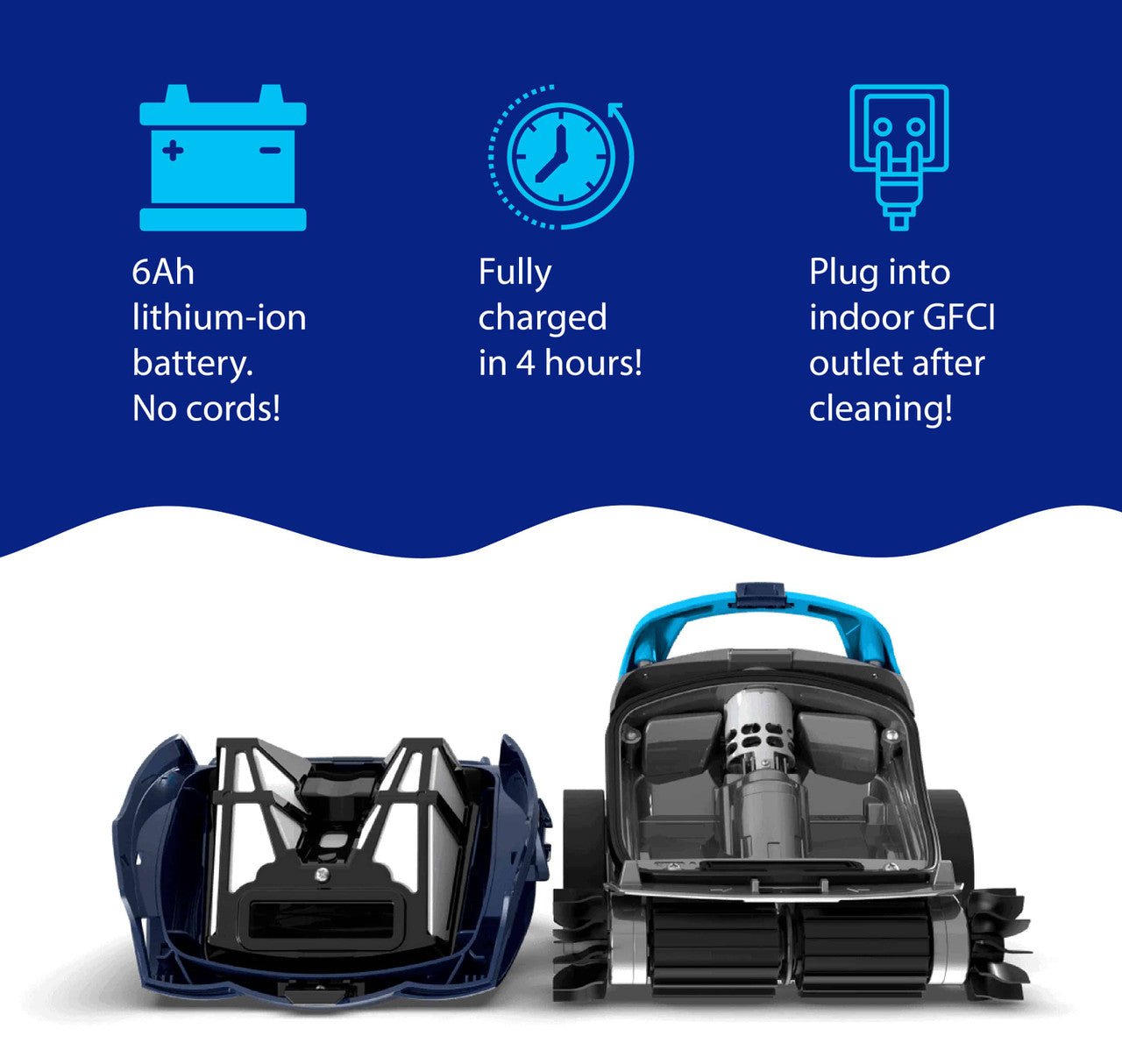 Polaris Spabot Cordless Automatic Spa & Hot Tub Cleaner - interpools