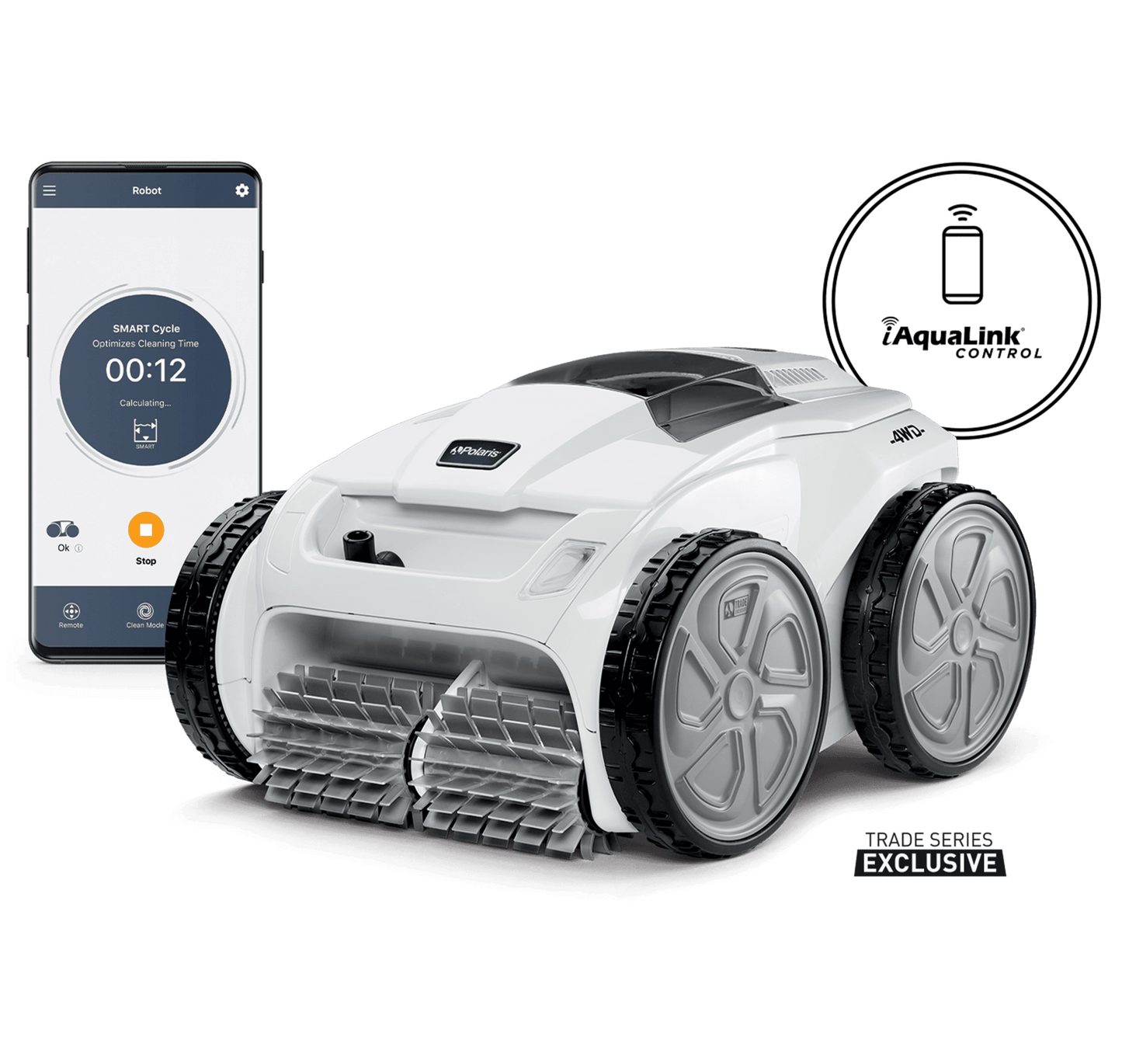 Polaris VRXiQ Robotic Pool Cleaner - interpools