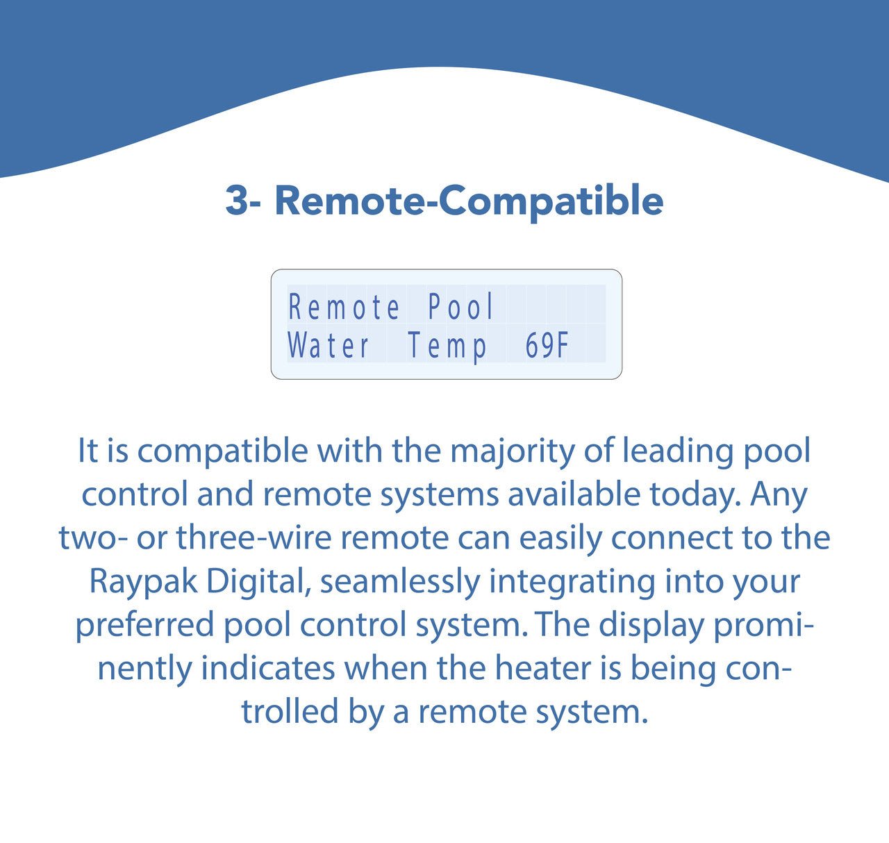 RayPak 156A Electronic 150,000 BTU Propane Heater - interpools
