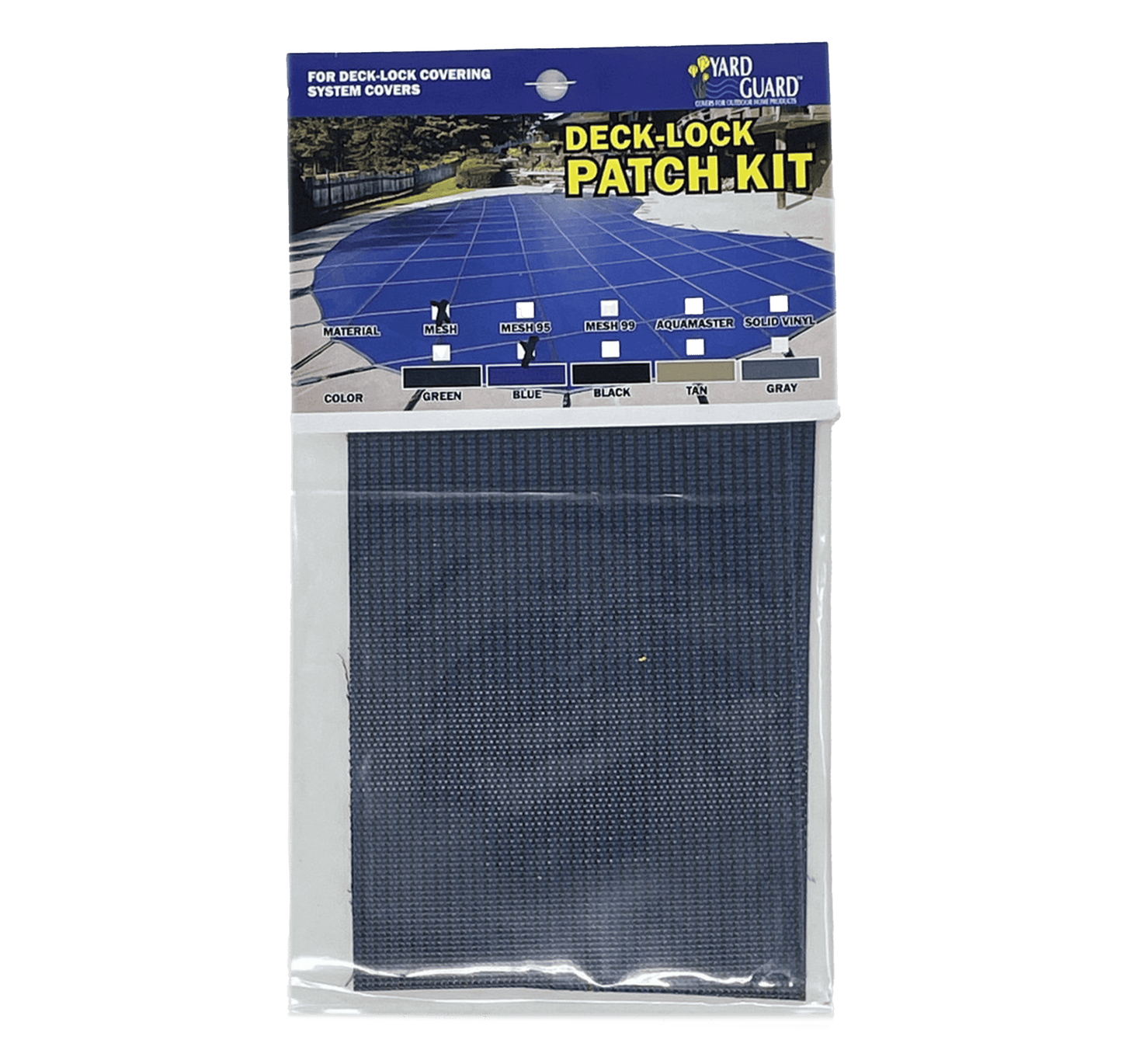 Safety Cover Patch Kit (Blue) - interpools