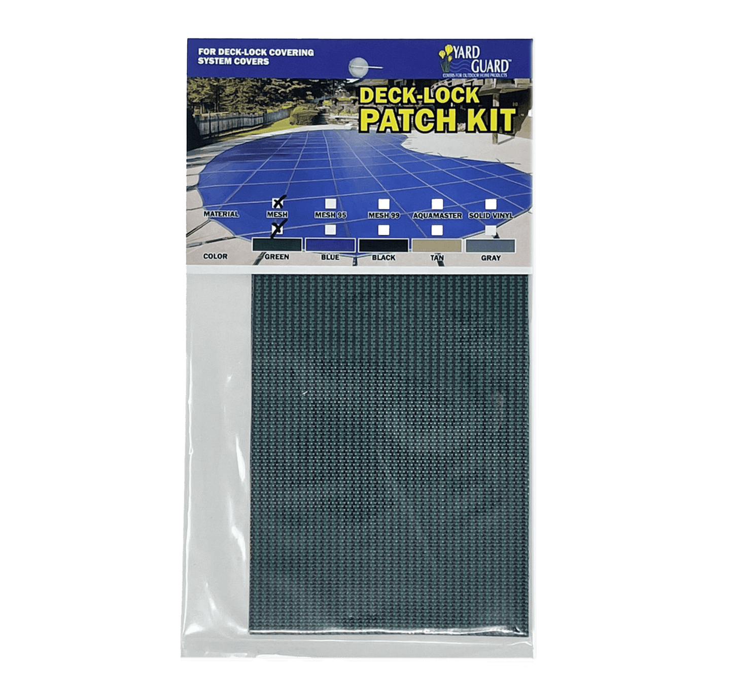Safety Cover Patch Kit (Green) - interpools