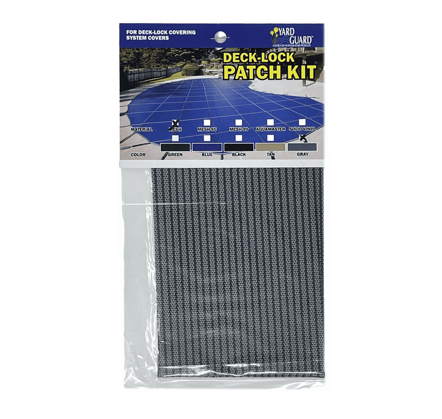 Safety Cover Patch Kit (Grey) - interpools