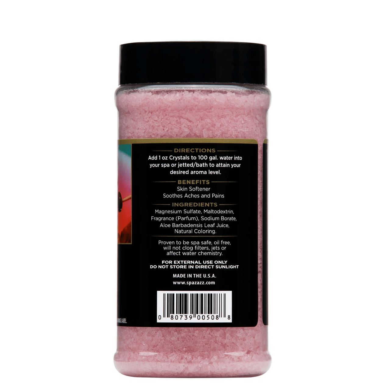 Spazazz Crystals, Flirty Cosmo, 17oz - interpools