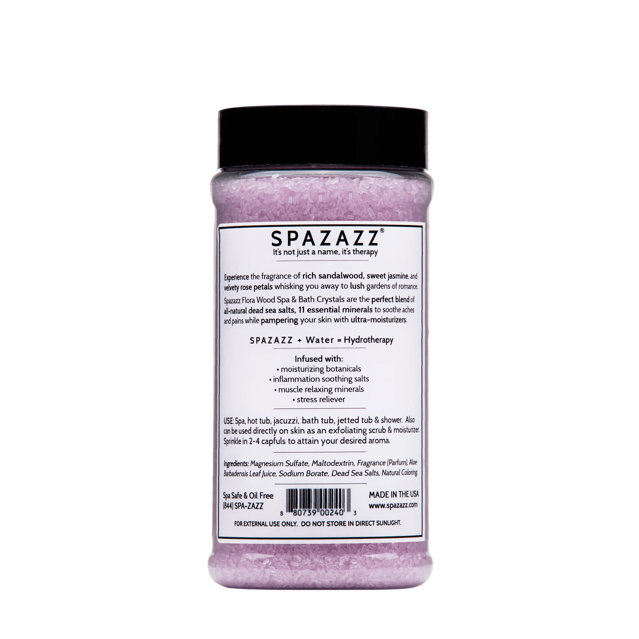 Spazazz Crystals, Garden, Florawood 17oz - interpools