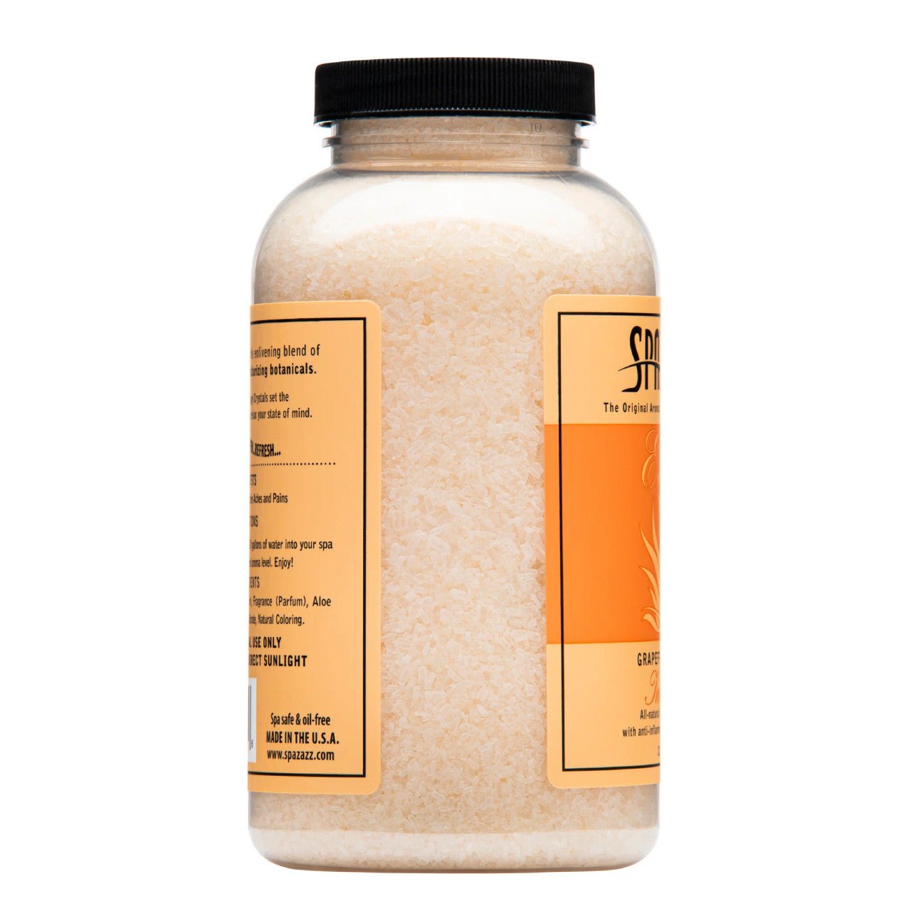 Spazazz Crystals, Grapefruit Orange, 22oz - interpools