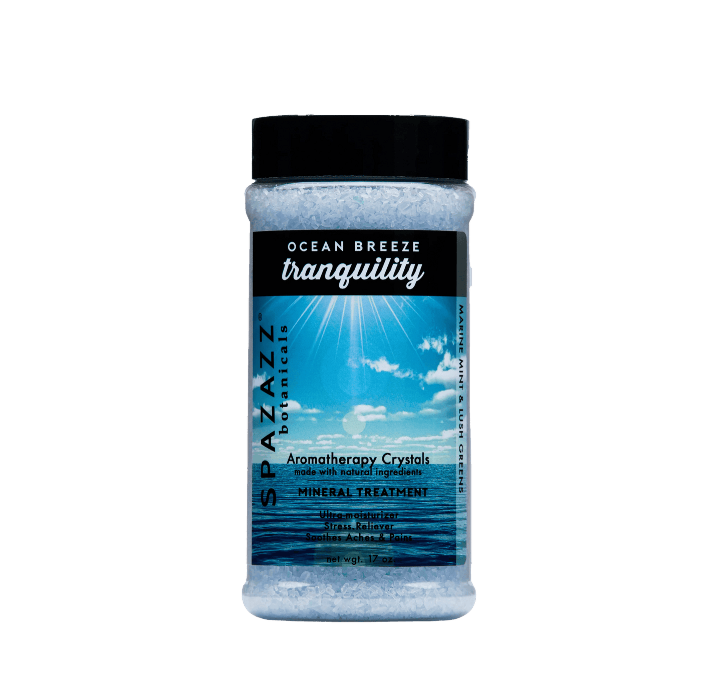 Spazazz Crystals, Ocean Breeze, 17oz - interpools