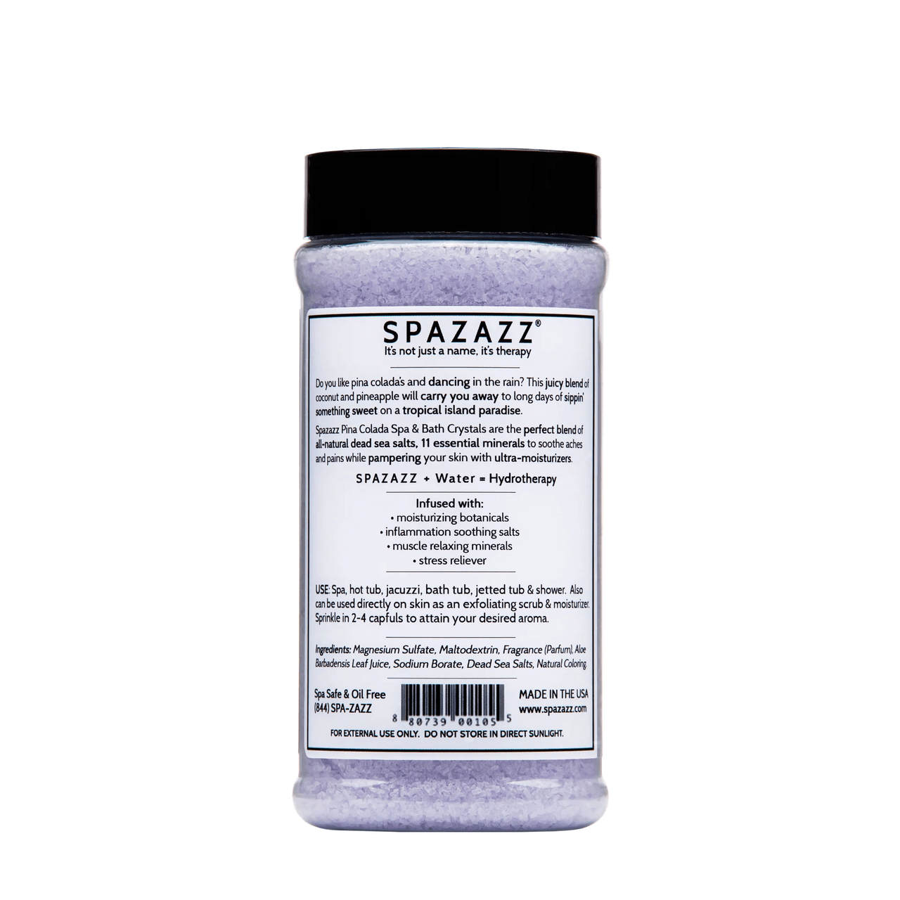 Spazazz Crystals, Pina Colada, 17oz - interpools
