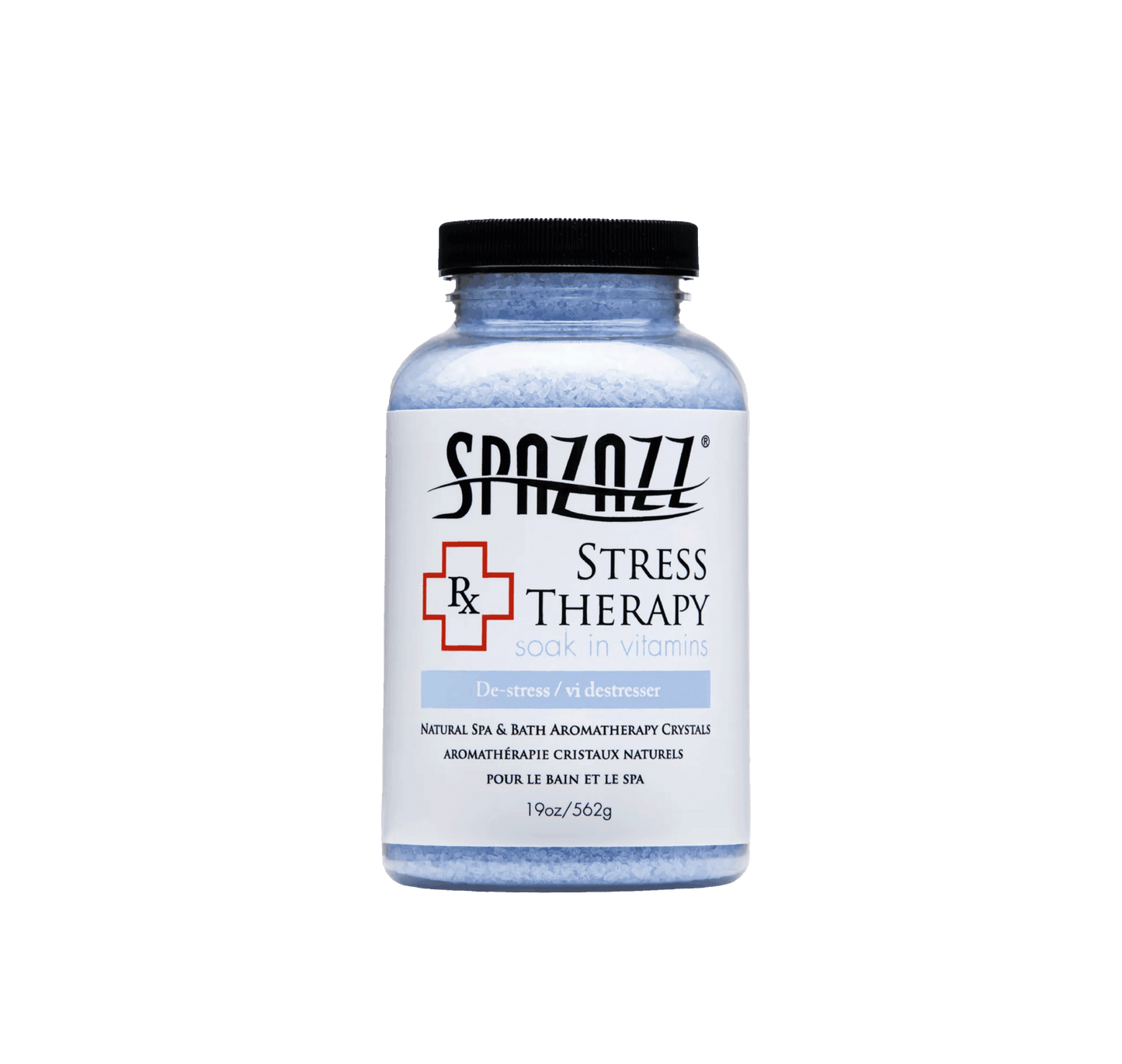 Spazazz Crystals, Stress Therapy, 19oz - interpools