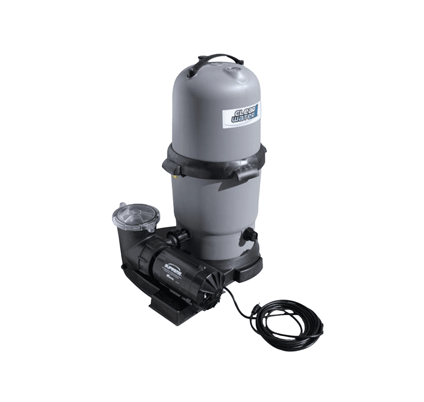 Waterway 100 sq/ft 1HP Pump Clear Water A/G Cartridge System - interpools