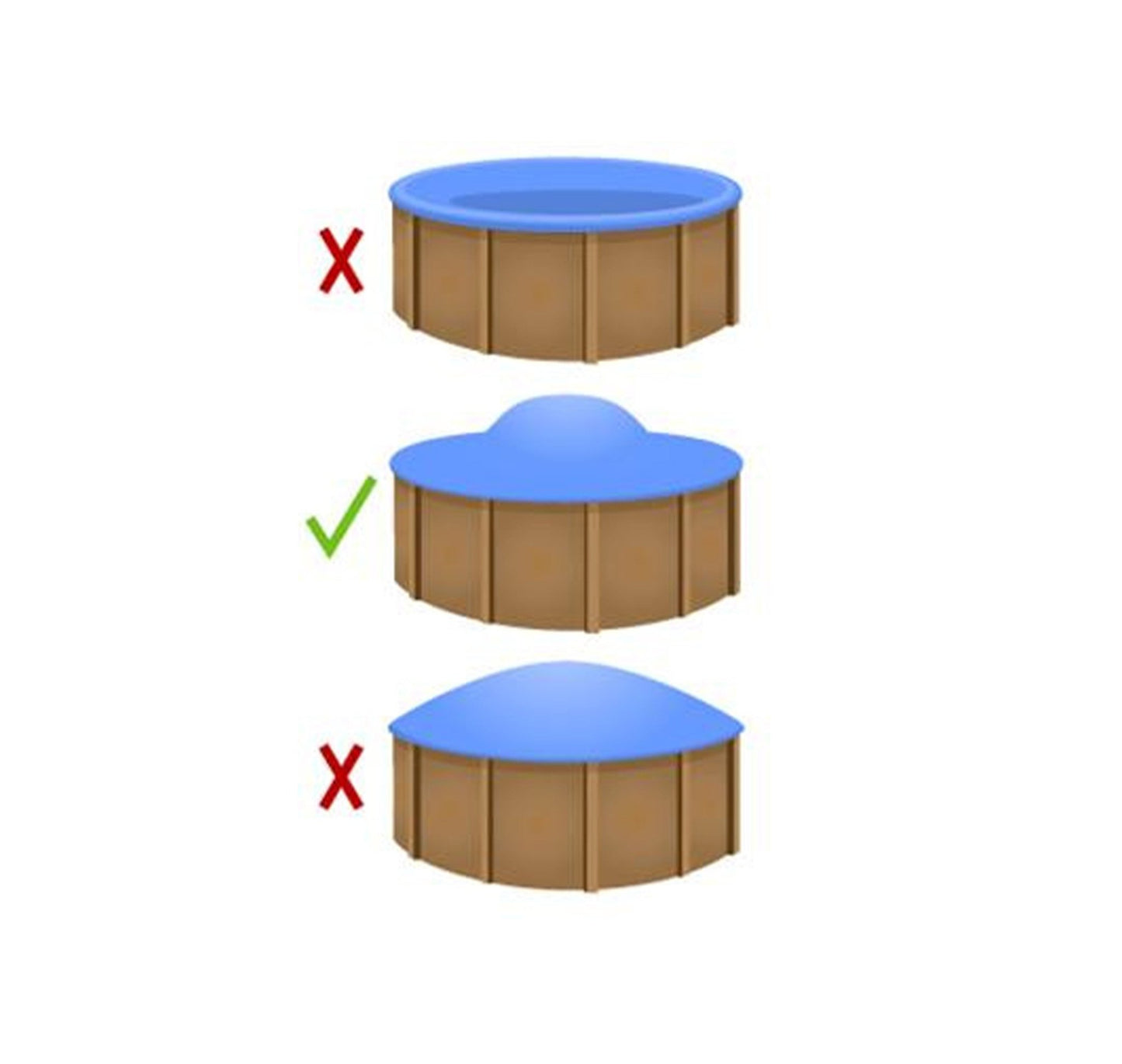 Winter Air Pillow 4' x 5' - interpools