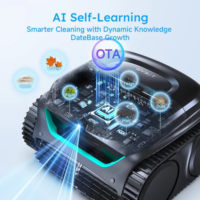 WYBOT C2 Vision Cordless Robotic Pool Cleaner - International Pool & Spa