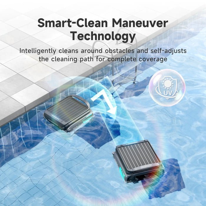 WYBOT F1 Pool Skimmer Solar Powered Robotic Cleaner - International Pool & Spa