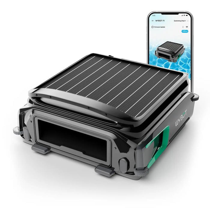 WYBOT F1 Pool Skimmer Solar Powered Robotic Cleaner - International Pool & Spa
