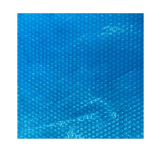 12' x 21' Oval Deluxe Blue - A/G Solar Blanket - interpools