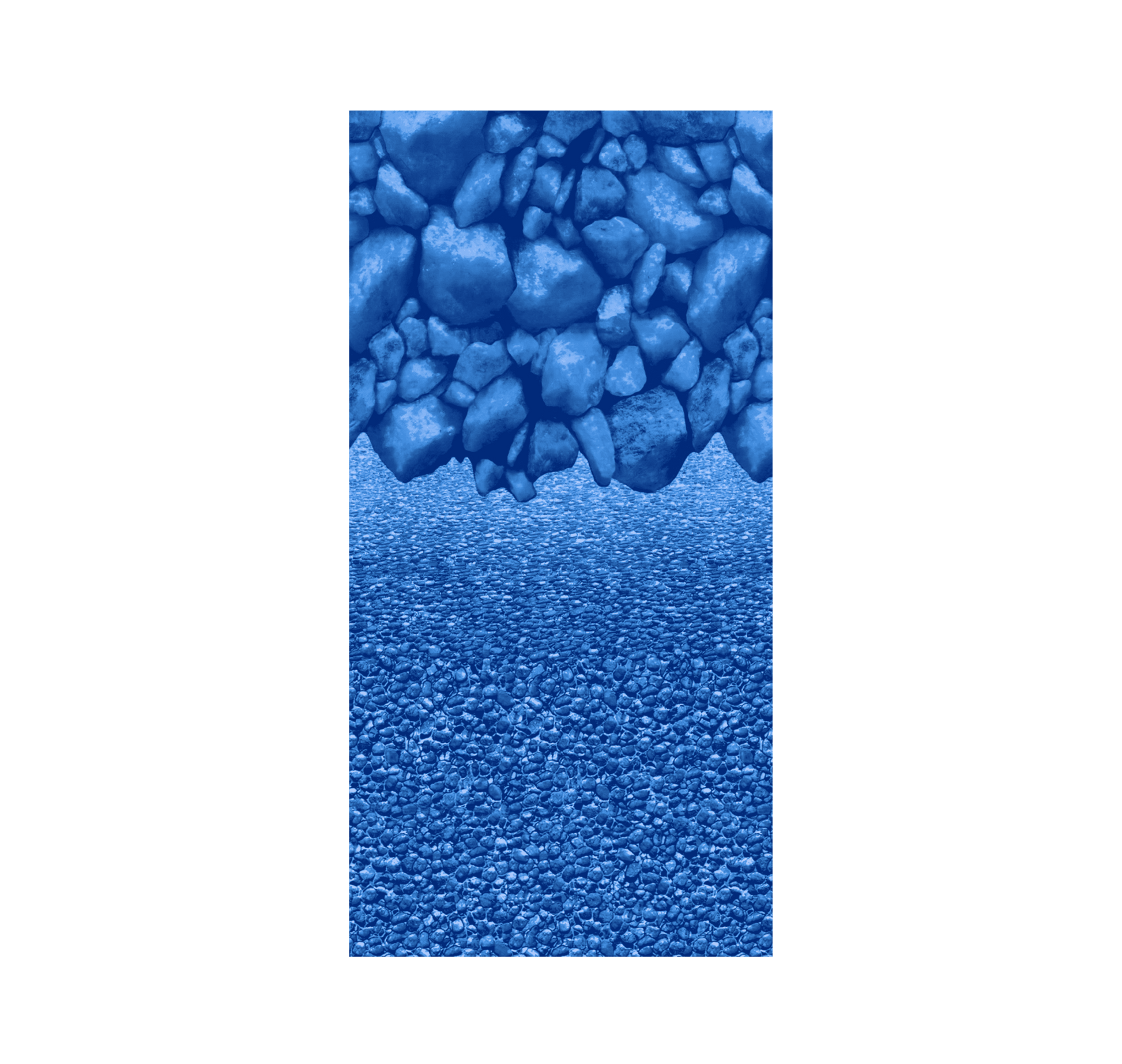 12' x 24' Oval Reef, Unibead Above Ground Liner, 54" Wall - interpools