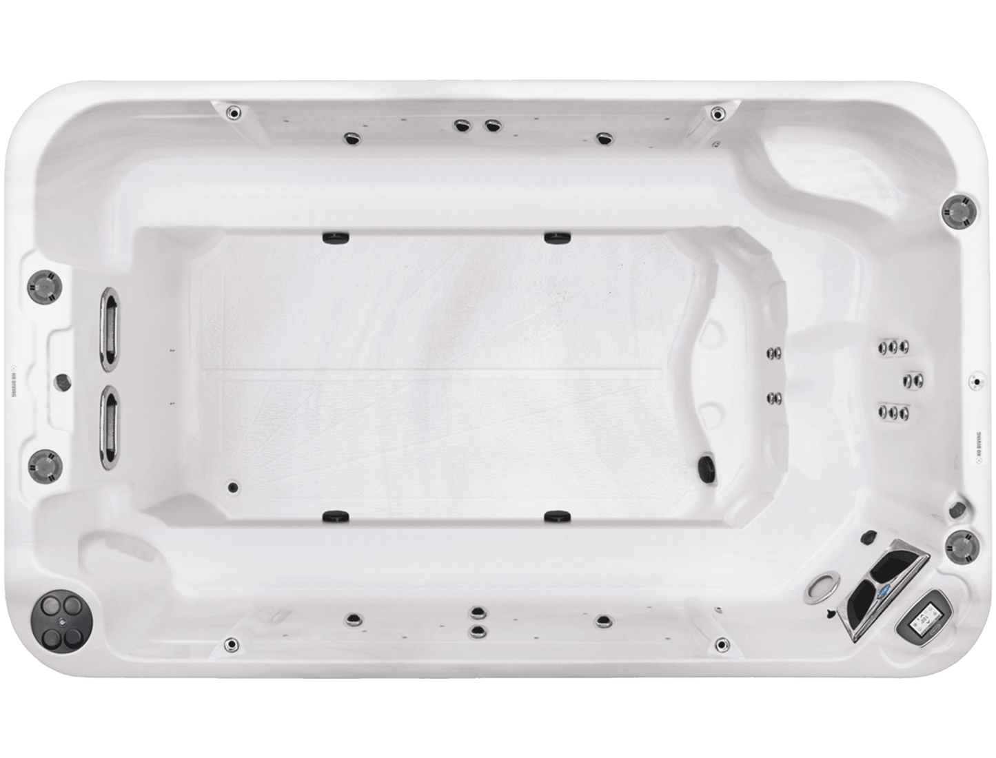 1300 (Bench) Swim Spa - interpools
