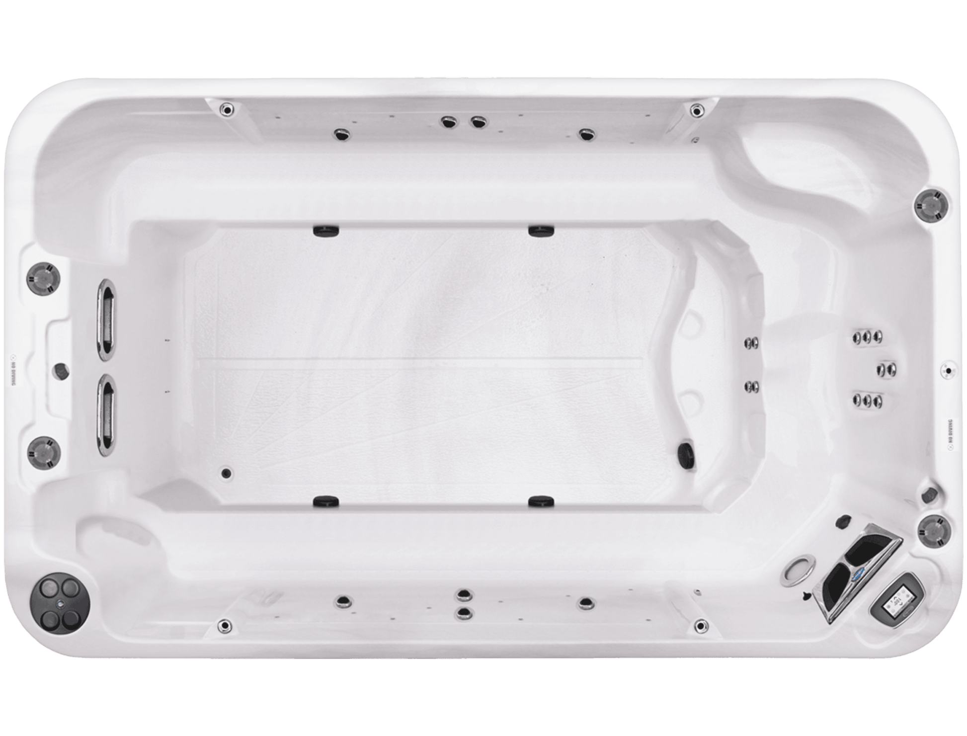 1300 (Bench) Swim Spa - interpools