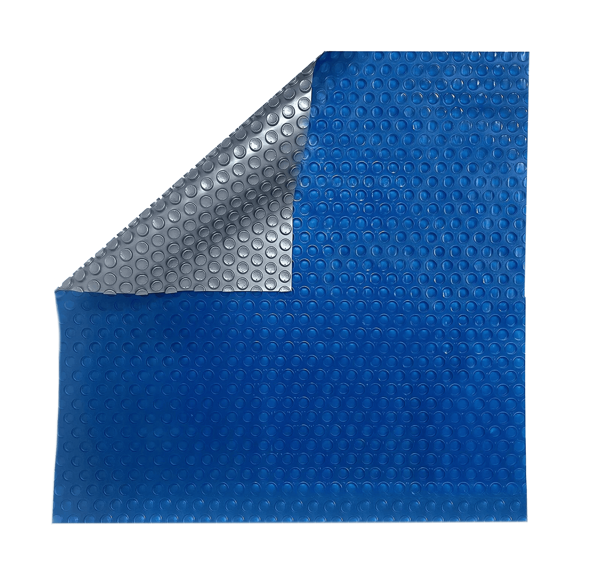12'x24' Rectangle Solar Pool Cover - 10-mil Premium Silver/Blue Thermal Blanket For Inground Pools