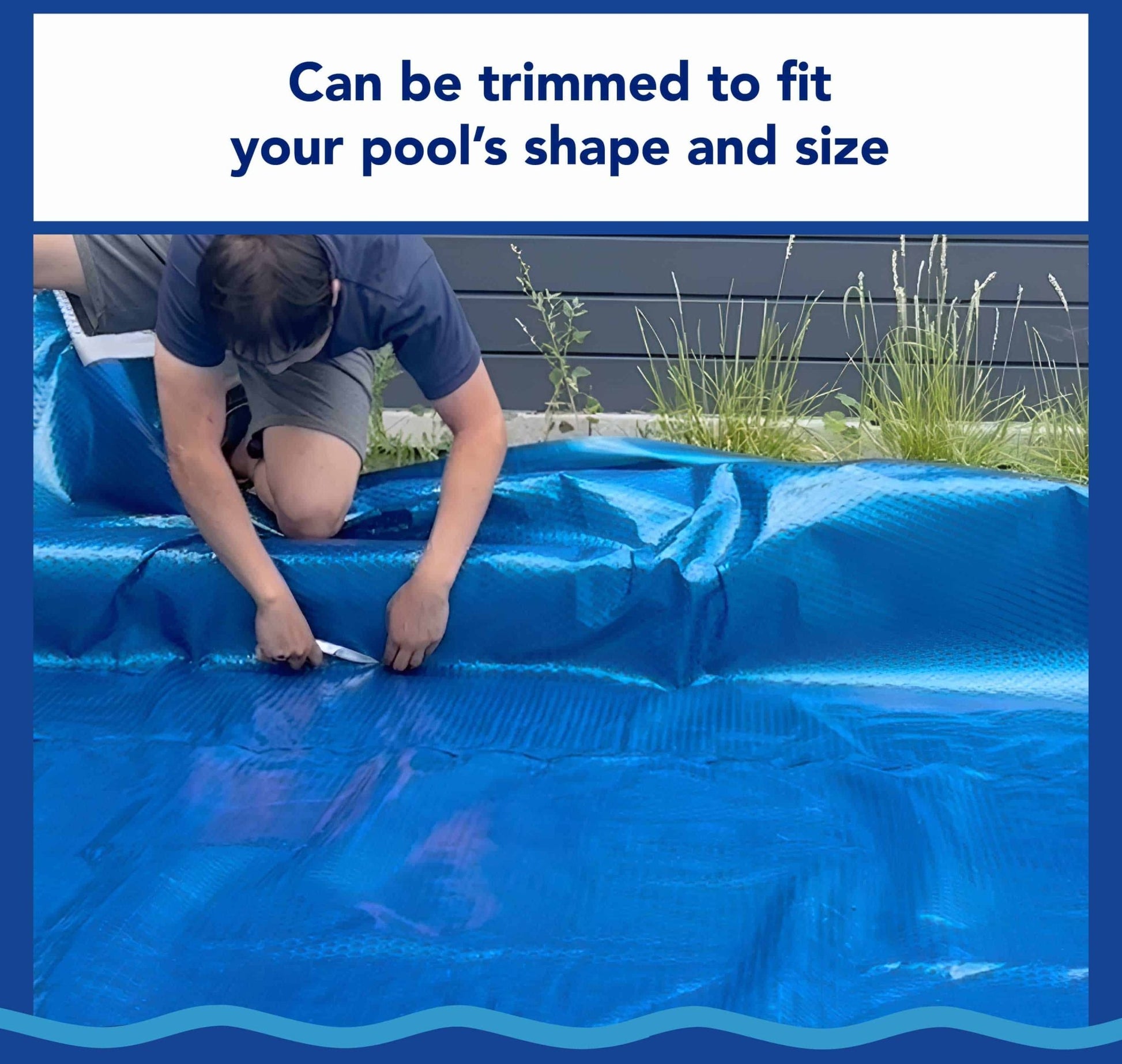 14' x 28' Rectangle Exclusive Space Age Solar Blanket - International Pool & Spa