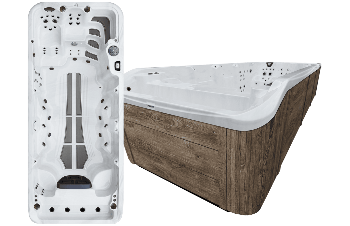 1700 VE Swim Spa - interpools