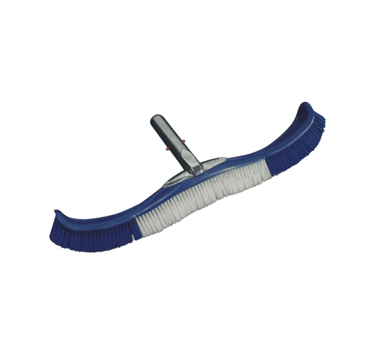 18" Curved Wall Brush with Aluminum Handle