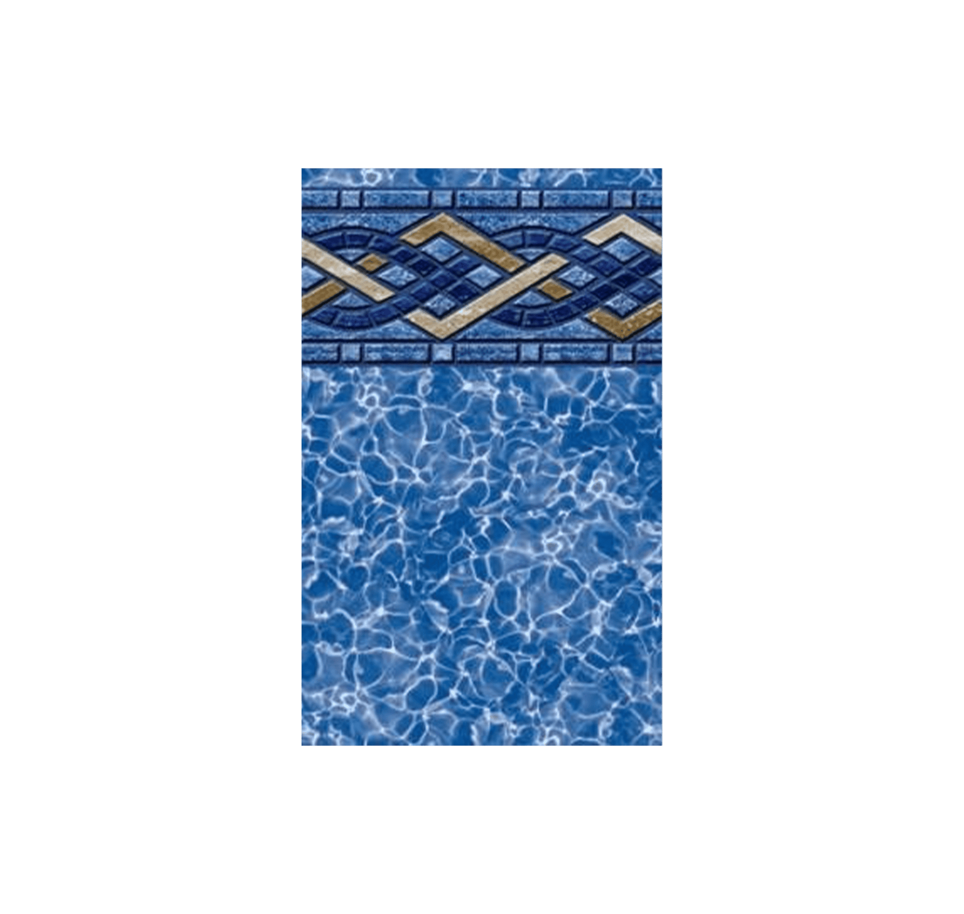 18' X 33' Oval Brighton Prism, EZ Bead (J - Bead) Above Ground Liner - interpools