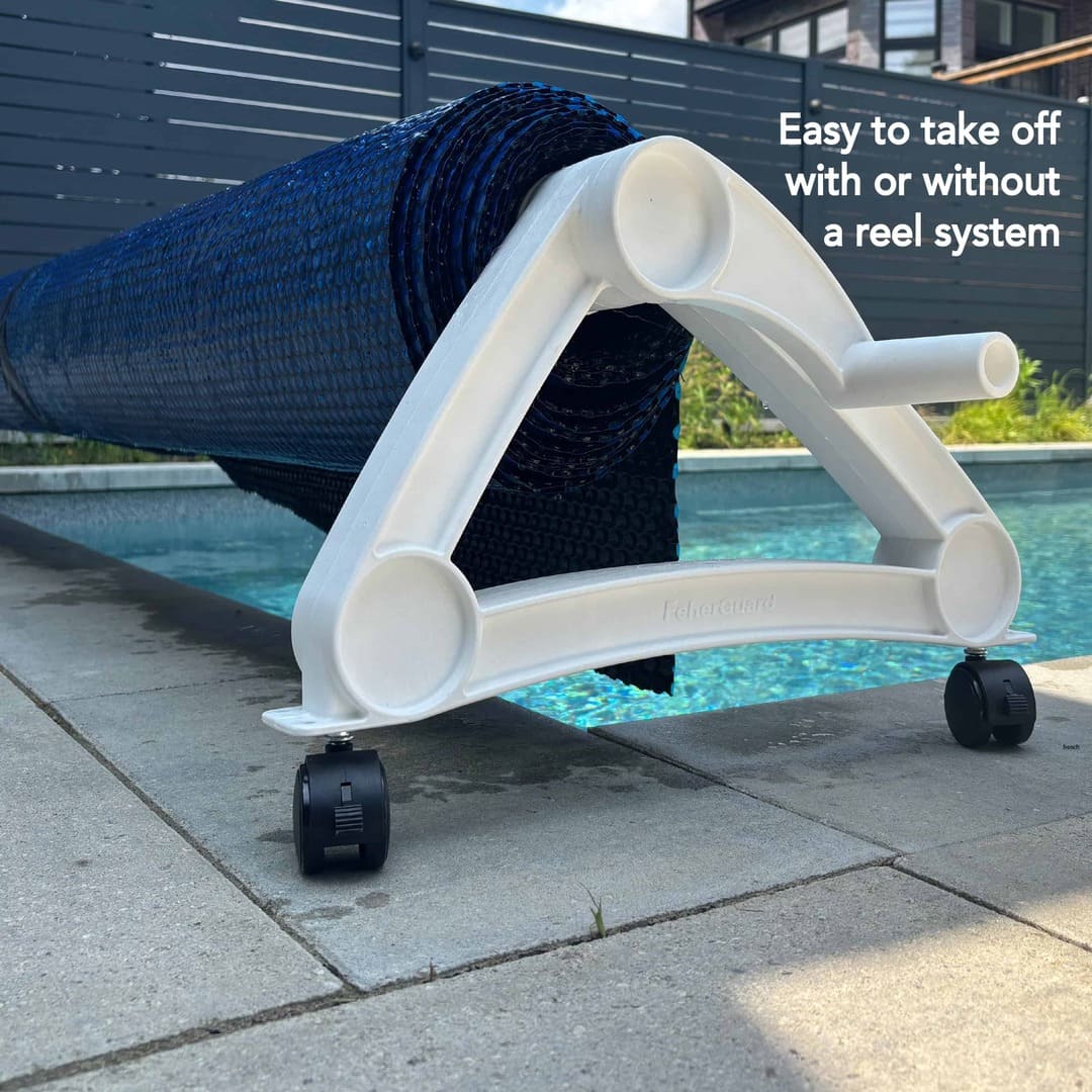 20' x 40' Rectangle Premium Black and Blue Solar Blanket - International Pool & Spa