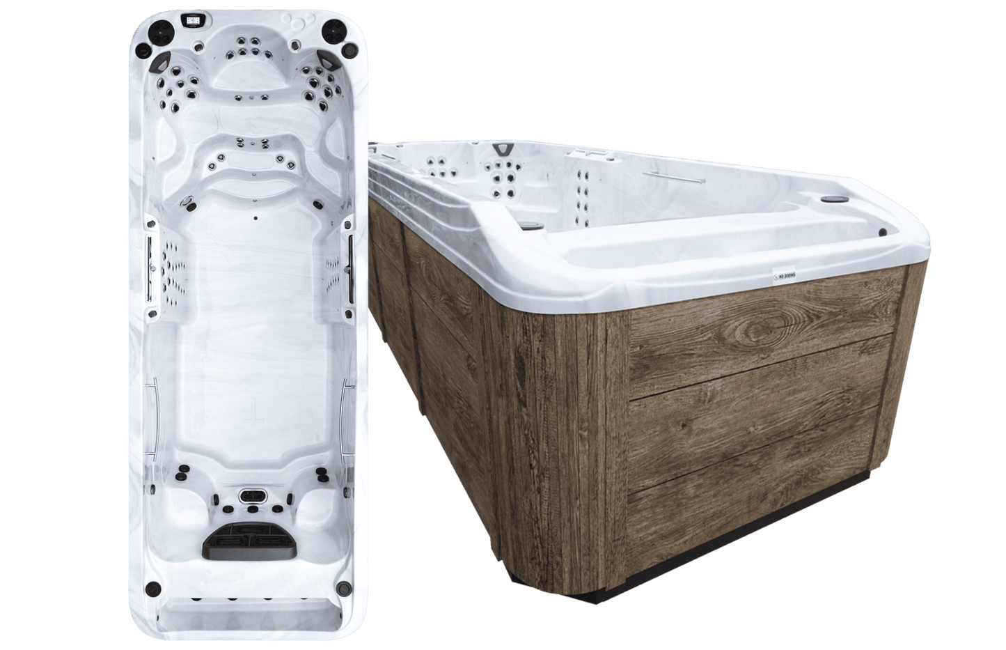 2100 VE Swim Spa - interpools